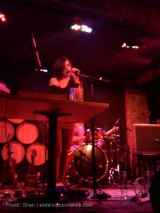 Emily Wells opening for Joseph Arthur at City Winery NYC Sept 2009